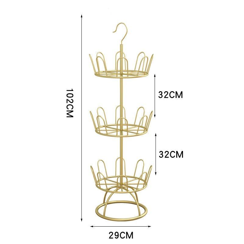 Lisslune | Circular Space Saving Shoe Rack Organizer