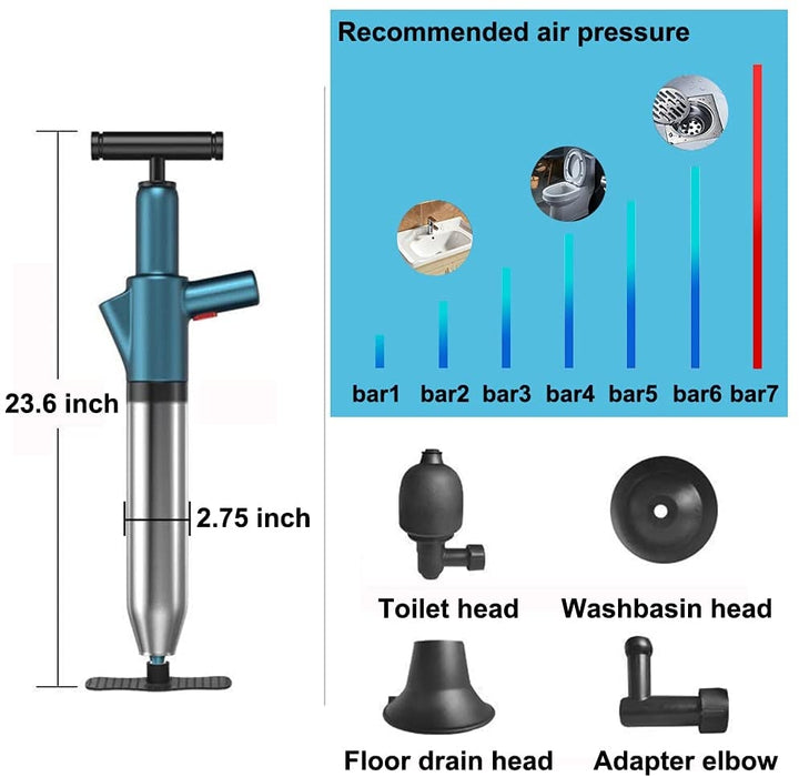 Lisslune | Ultra Burst High-Pressure Drain Unblocker