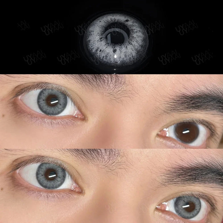 Rynx | 1 Pair Korean Lenses Black Spots Green Lenses Blue Lenses Gray Lenses Brown Lenses Colored Contact Lenses