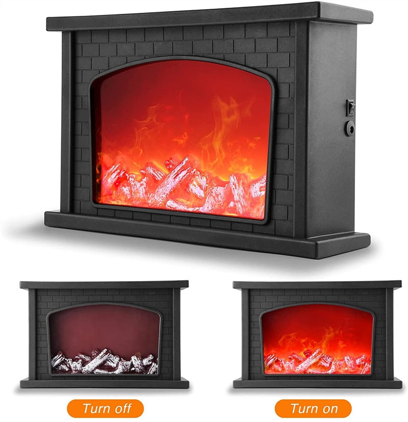 Lisslune | Inferno Portable Fireplace Night Lamp