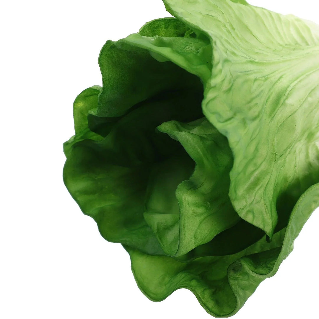 Lisslune | Realistic Decorative Artificial Lettuce Centerpiece for Home and Dining Areas