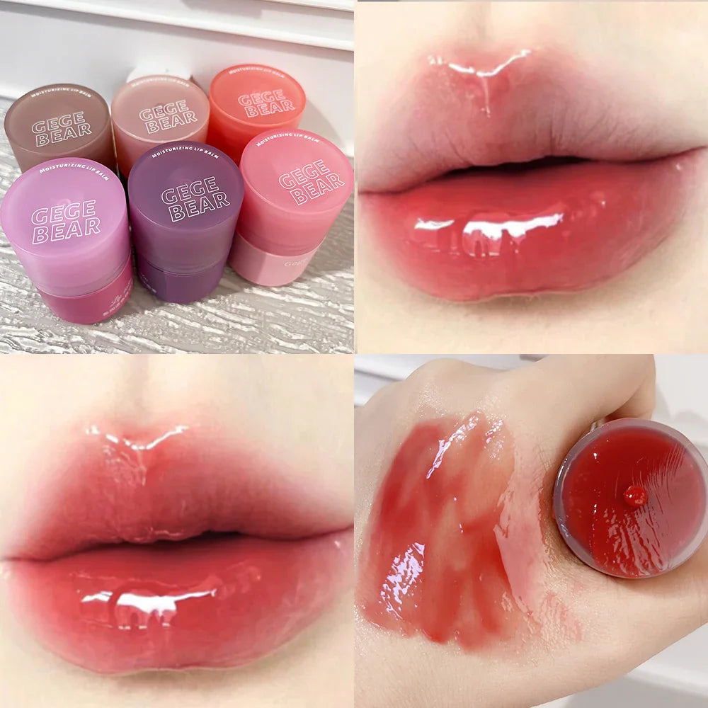 Rynx | Korean Mirror Lip Glaze Waterproof Non-stick Cup Lip Gloss Sexy Red Liquid Lipstick Long-lasting Moisturizing Natural Lip Makeup