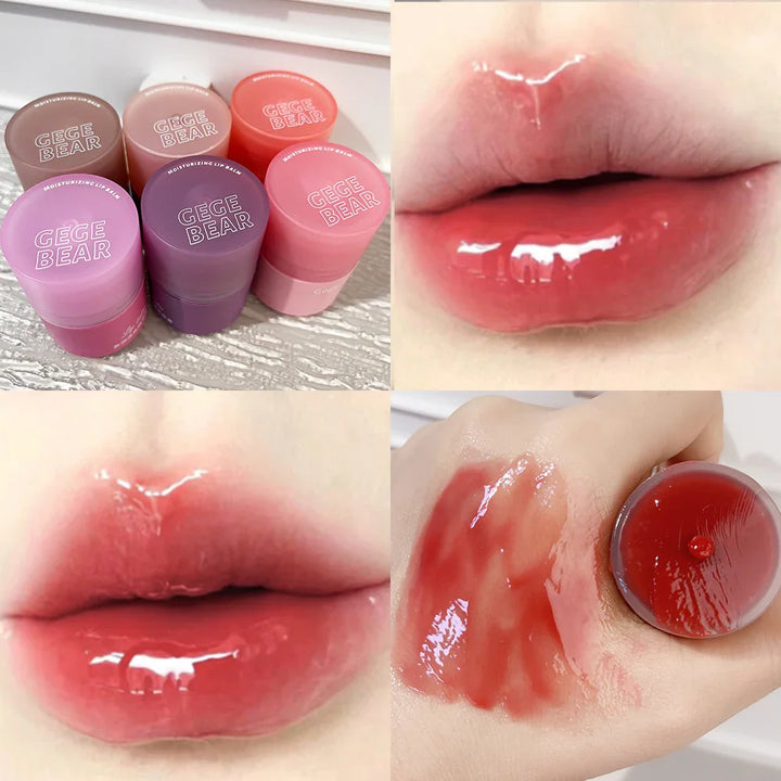Rynx | Korean Mirror Lip Glaze Waterproof Non-stick Cup Lip Gloss Sexy Red Liquid Lipstick Long-lasting Moisturizing Natural Lip Makeup