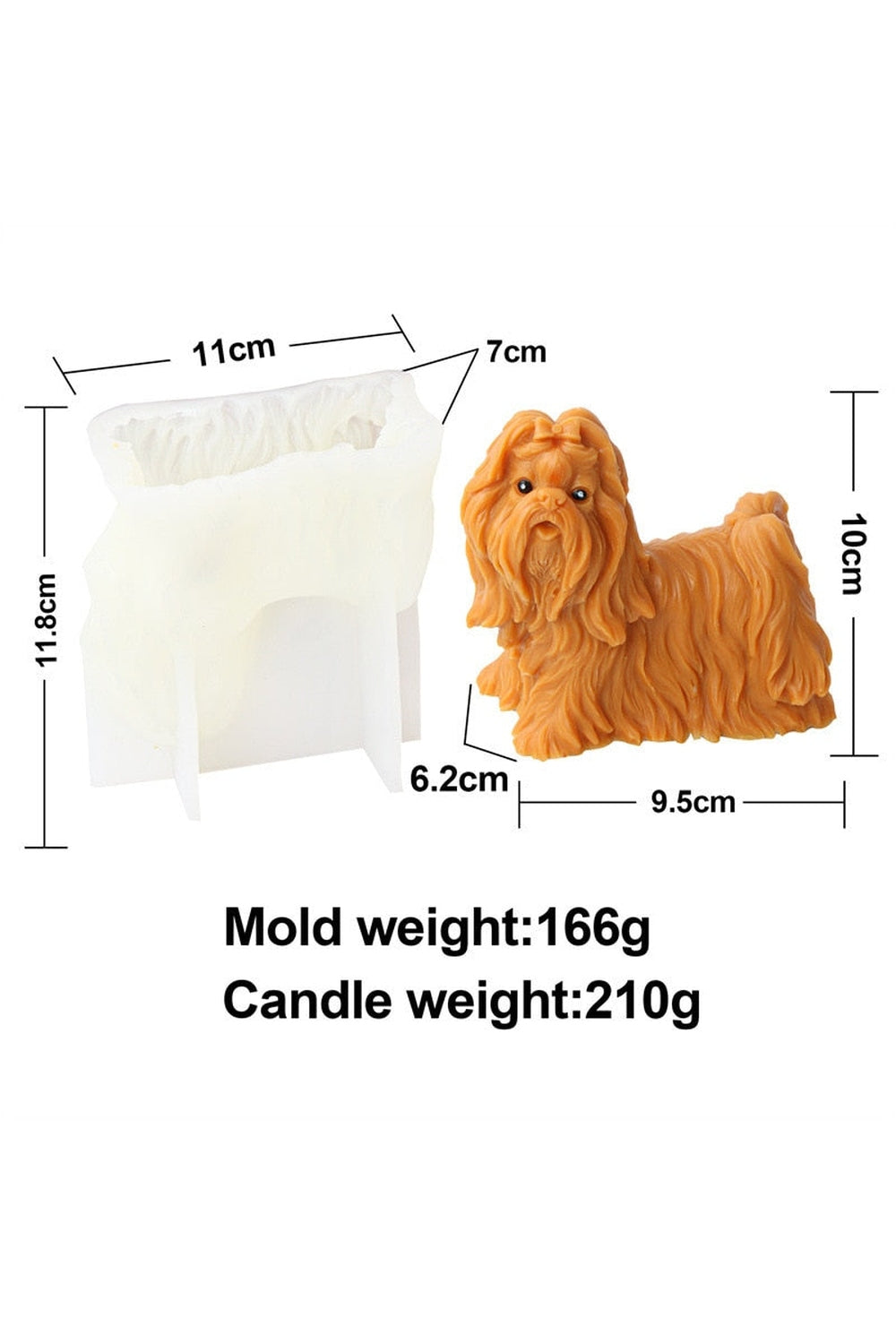 Lisslune | Cartoon Candle Shape