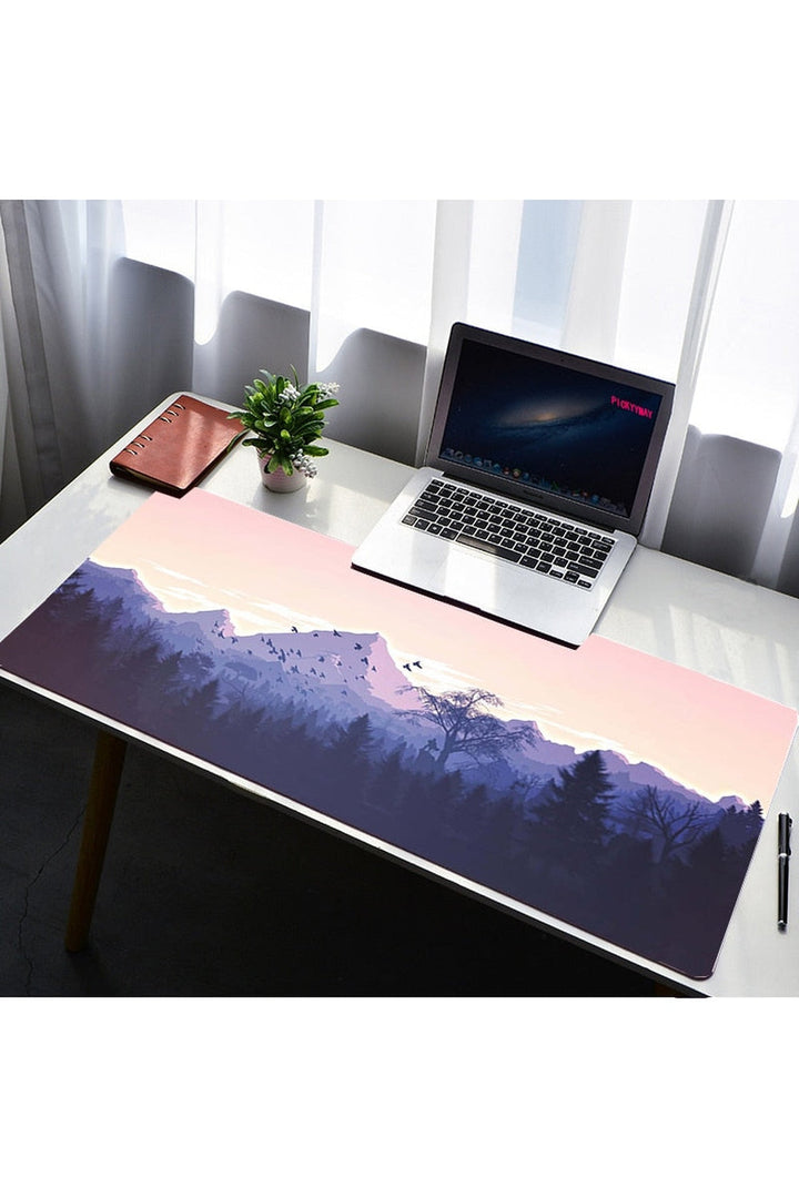 Lisslune | Forest Laptop Desk Pad