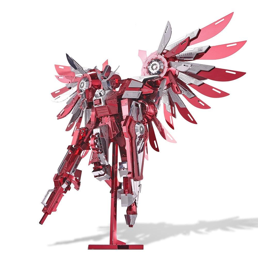 Lisslune | Metallic Thunder Wing 3D Puzzle Kit - Creative DIY Model for Teens and Adults