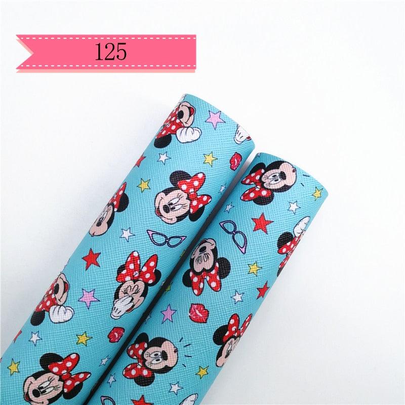 Lisslune | Cartoon-Inspired Synthetic Leather Craft Rolls - Set of 2 - 20x134cm Each