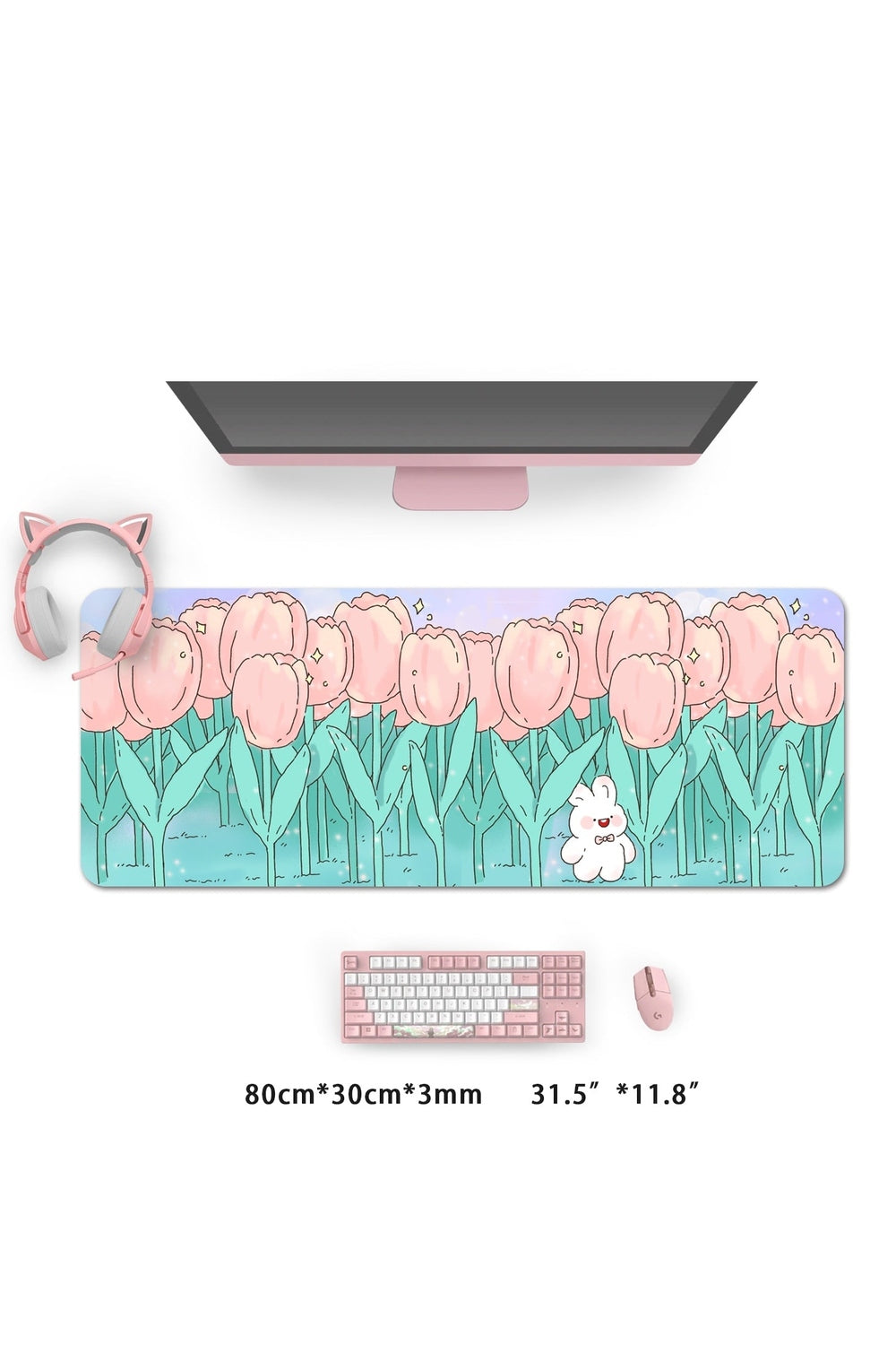 Lisslune | Tulpe Gaming Mouse Pad