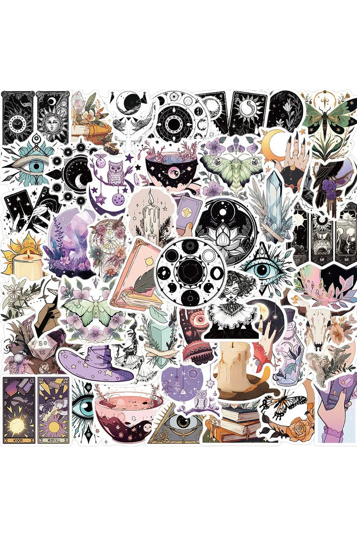Lisslune | Witch Crystal Tarot Sticker