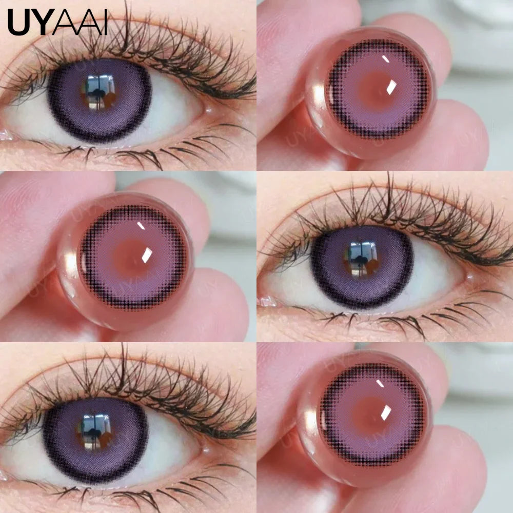 Rynx | Halloween Cosplay Colored Contact Lenses for the Eyes Anime Purple Lenses y2k Eye Lenses Anime Accessories for Hoshino