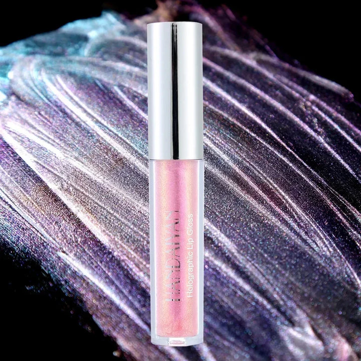Rynx | Diamond Shimmer Lip Gloss Laser Holographic Lip Gloss Liquid Lipstick Mermaid Pigment Long-lasting Glitter Lip Gloss Lip Makeup