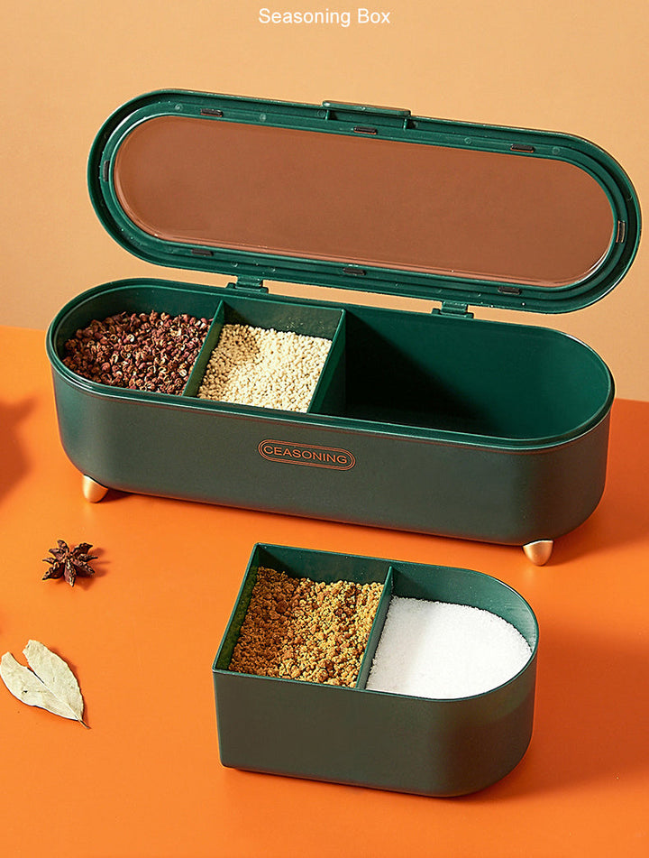 Lisslune | Detachable Kitchen Storage Seasoning Box