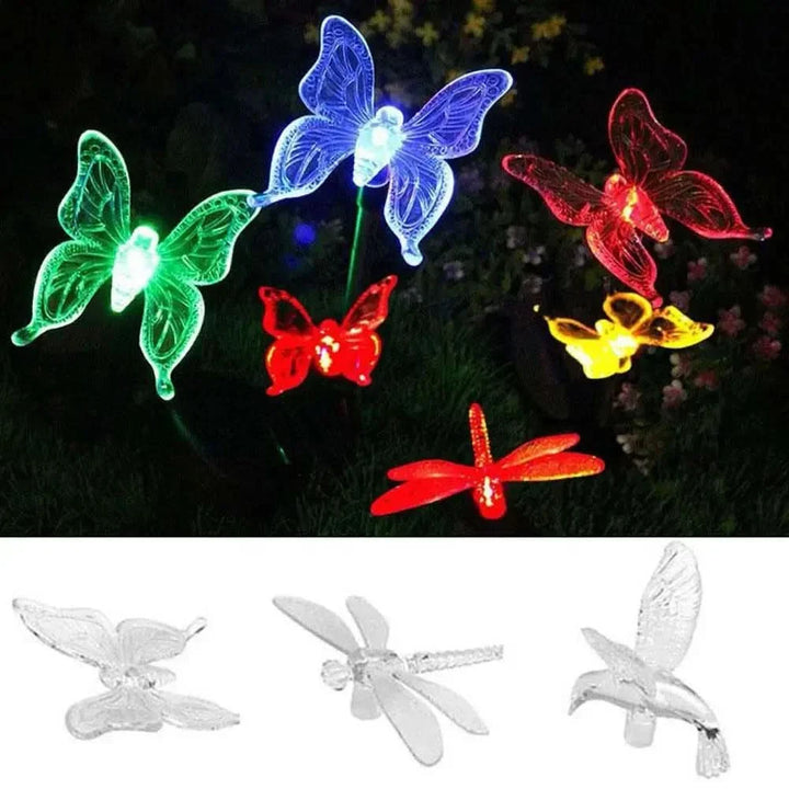 Lisslune | ButterflyGlow Garden Light – Solar Powered & Magical at Night