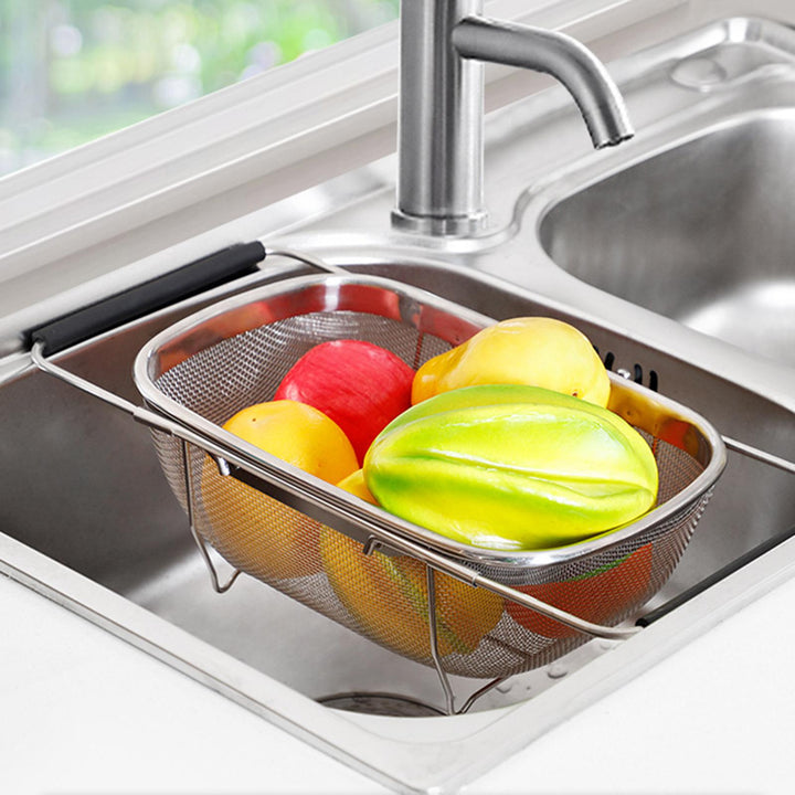 Lisslune | Over The Sink Telescopic Dish Rack
