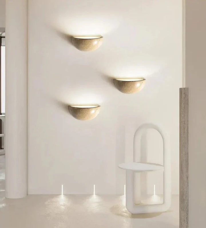 Lisslune | SabiGlow - Organic Rock Wall Light