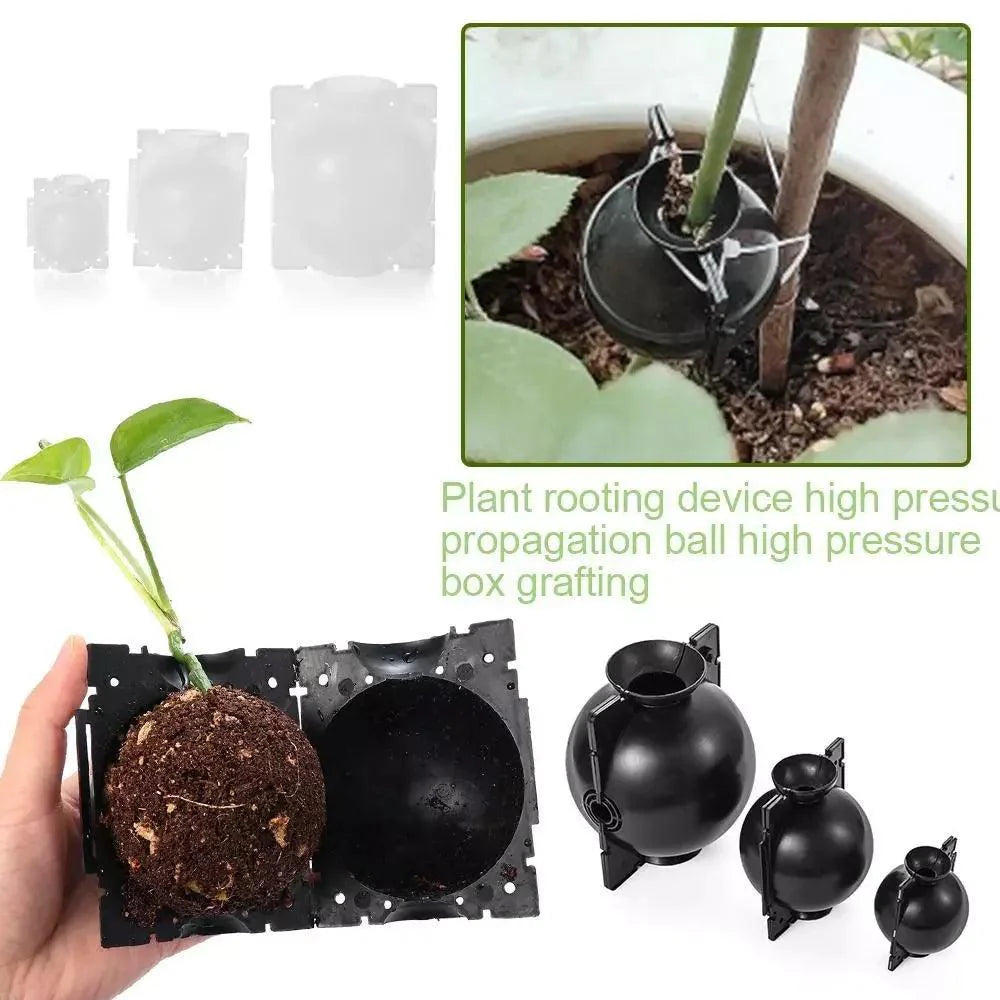 Lisslune | 10-Pack High Pressure Root Ball Kits for Easy Plant Propagation and Air Layering