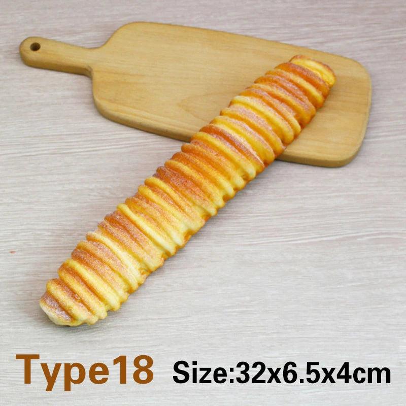 Lisslune | Elegant Artificial French Baguette Home Decoration for Kitchen and Display