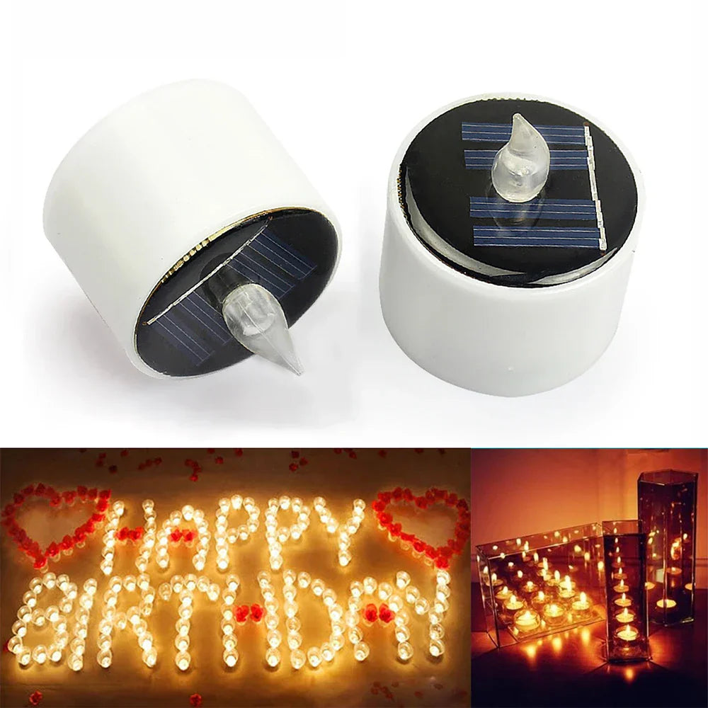 Lisslune | Solar-Powered Mini Candle Lights