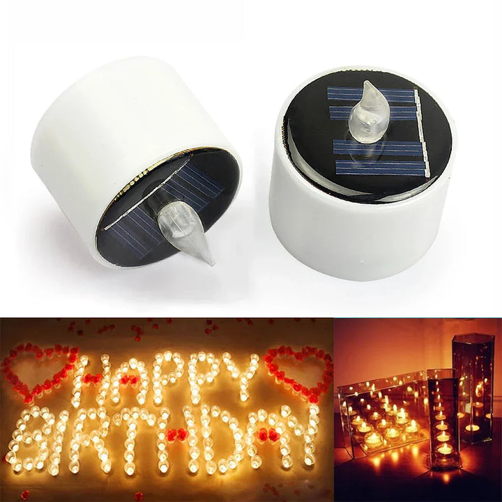 Lisslune | Solar-Powered Mini Candle Lights