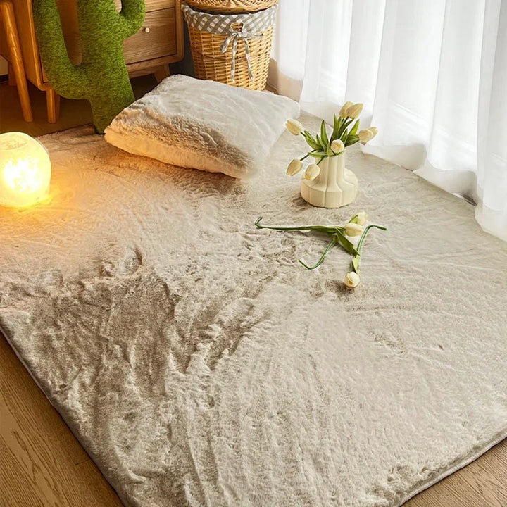 Rynx | Synthetic fur carpet soft fluffy carpet living room decoration rugs thick plush bedroom carpet home decor rugs area mats