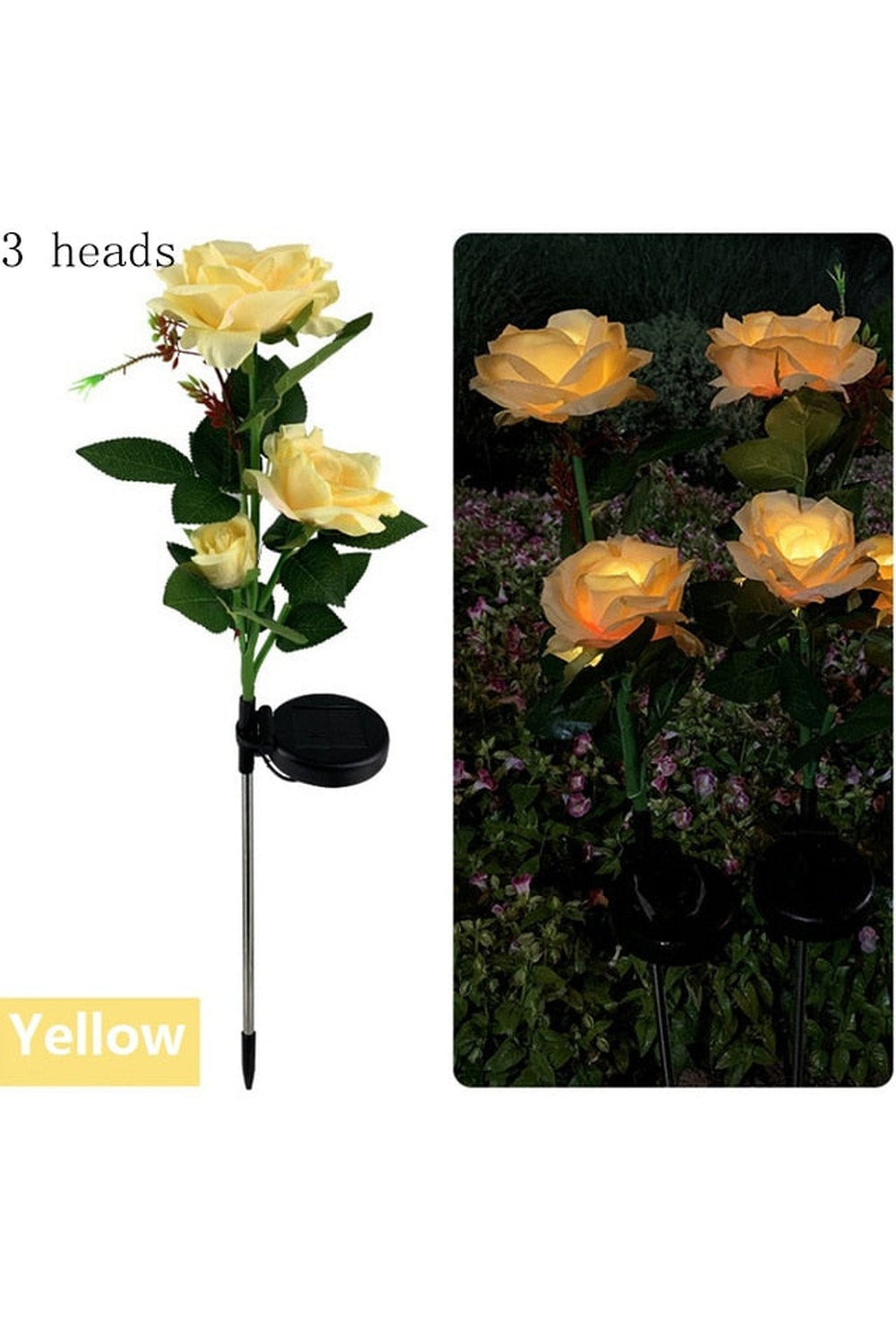 Lisslune | Solar LED Flower Lamp