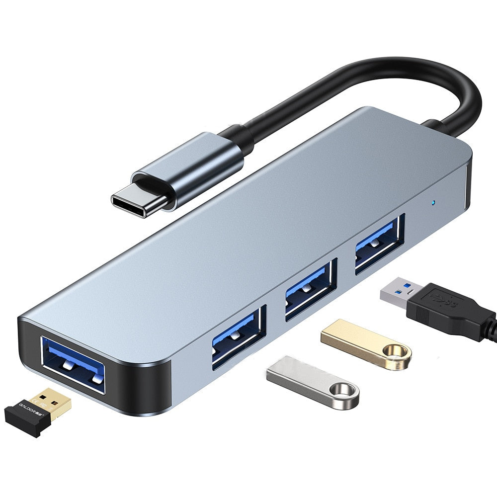 Lisslune | Thunderbolt 3 USB-C Hub with HDMI, PD, SD/TF for MacBook Air M1 and iPad Pro