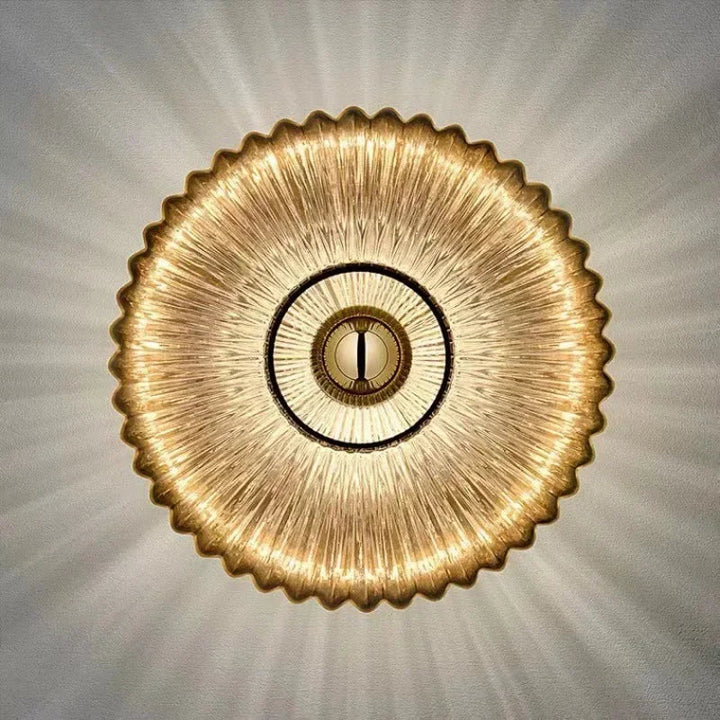 Lisslune | Modern Wall Light Made of Glass