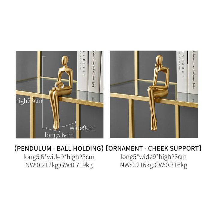 Lisslune | Modern Figurines Abstract Home Decor Sculpture