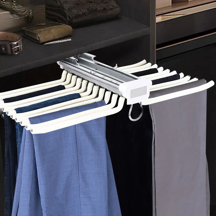 Lisslune | Smart Slide-Out Rail Cloth Organizer