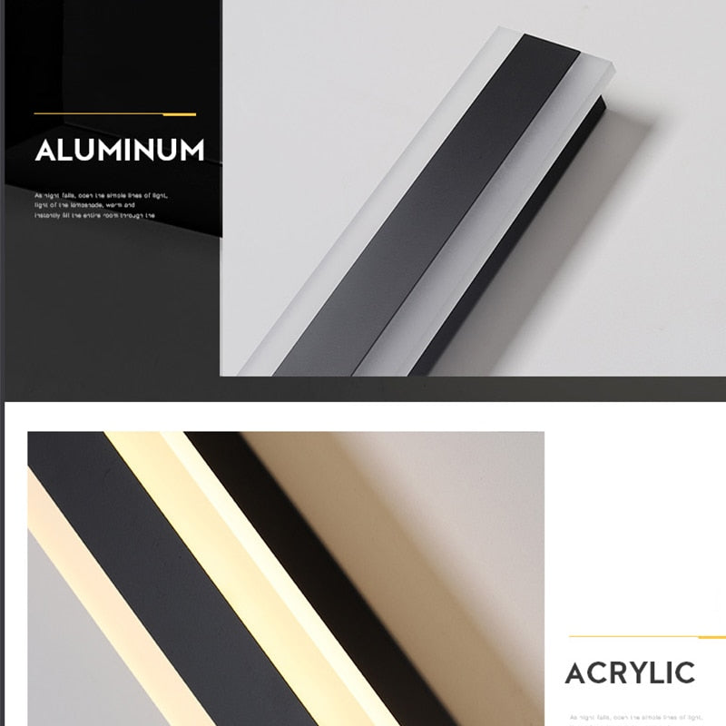 Lisslune | Long Strip LED Elegant Wall Lamp