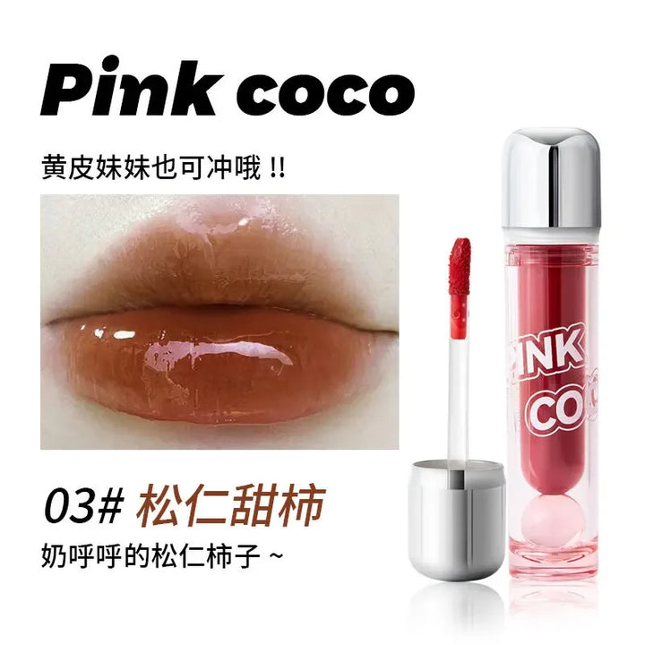 Rynx | Mirror Water Lip Gloss Liquid Lipstick Long-lasting Moisturizing Jelly Tint Korean Makeup Lip Balm Women's Beauty Korean Cosmetics
