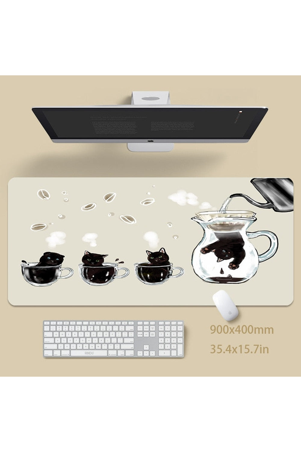 Lisslune | XXL Computer pad desk mat