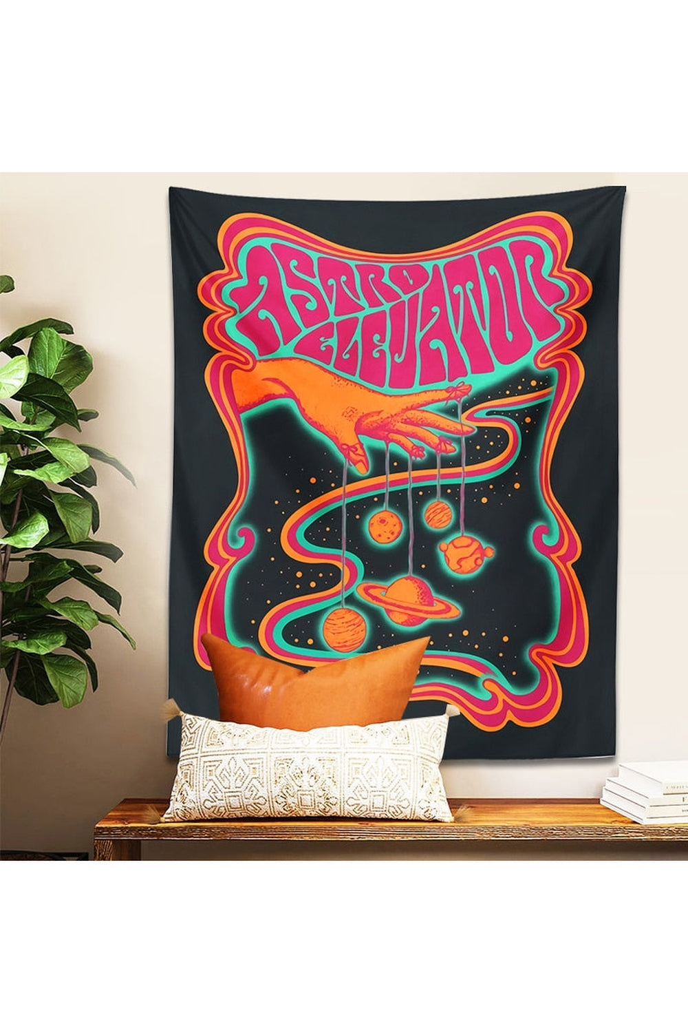 Lisslune | Planet Wall Tapestry
