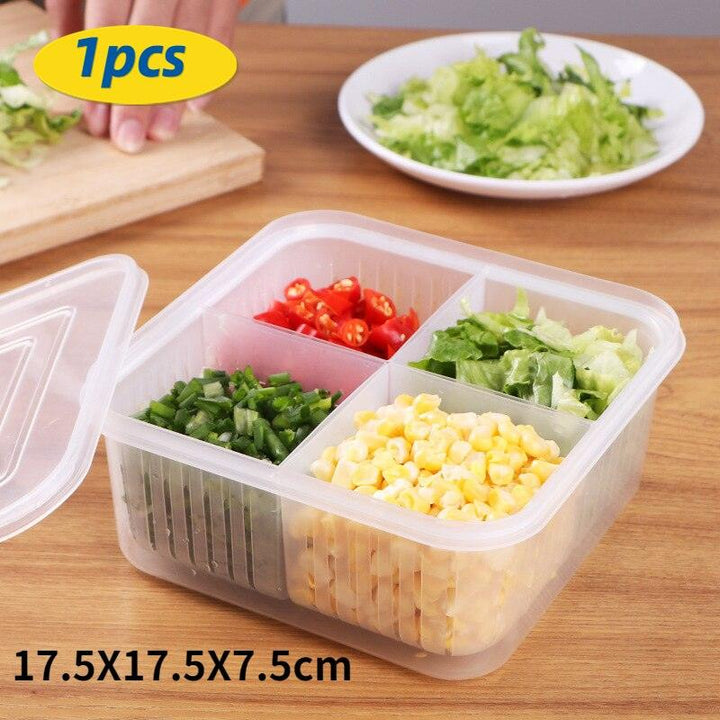 Lisslune | Smart-Fresh Food Storage Box for Meat, Vegetables and More