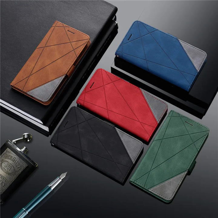 Lisslune | Flip Magnetic Leather Cover for Samsung Galaxy A Series