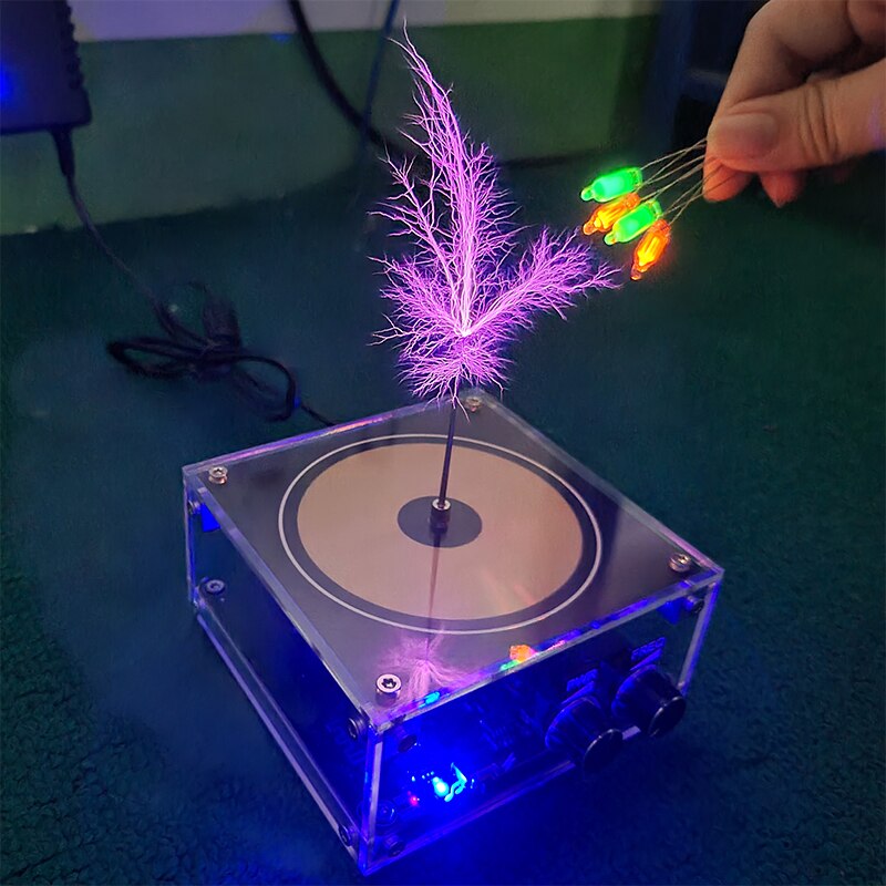 Lisslune | Multifunctional Tesla Music Speaker | Plasma Lightning Speaker | Wireless Bluetooth Sound