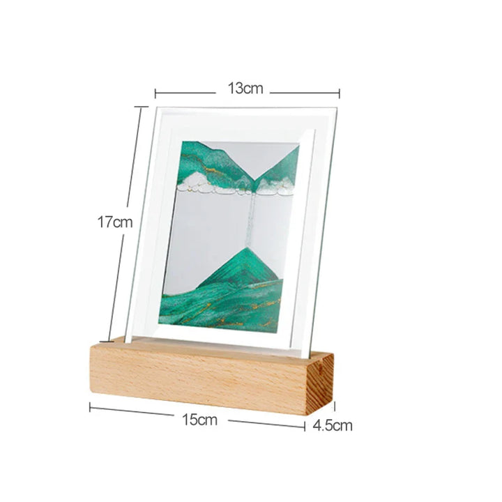 Lisslune | Sand Art LED Quicksand Artistic Table Lamp