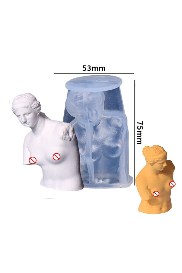 Lisslune | David Body Candle Mold