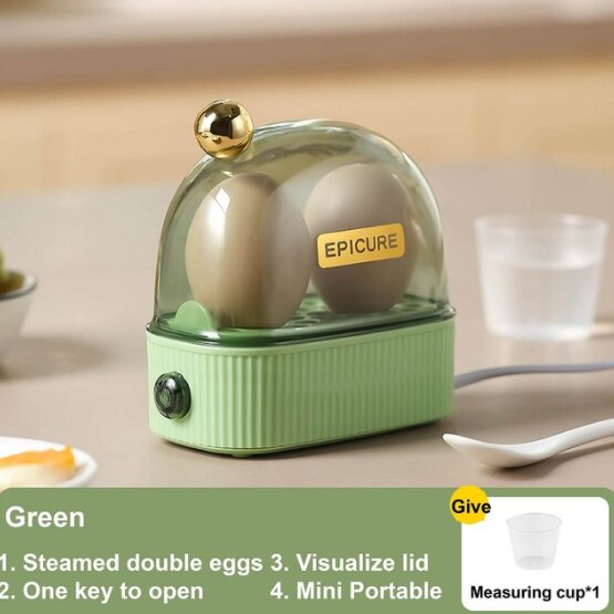 Lisslune | Mini Electric Egg Steamer Machine