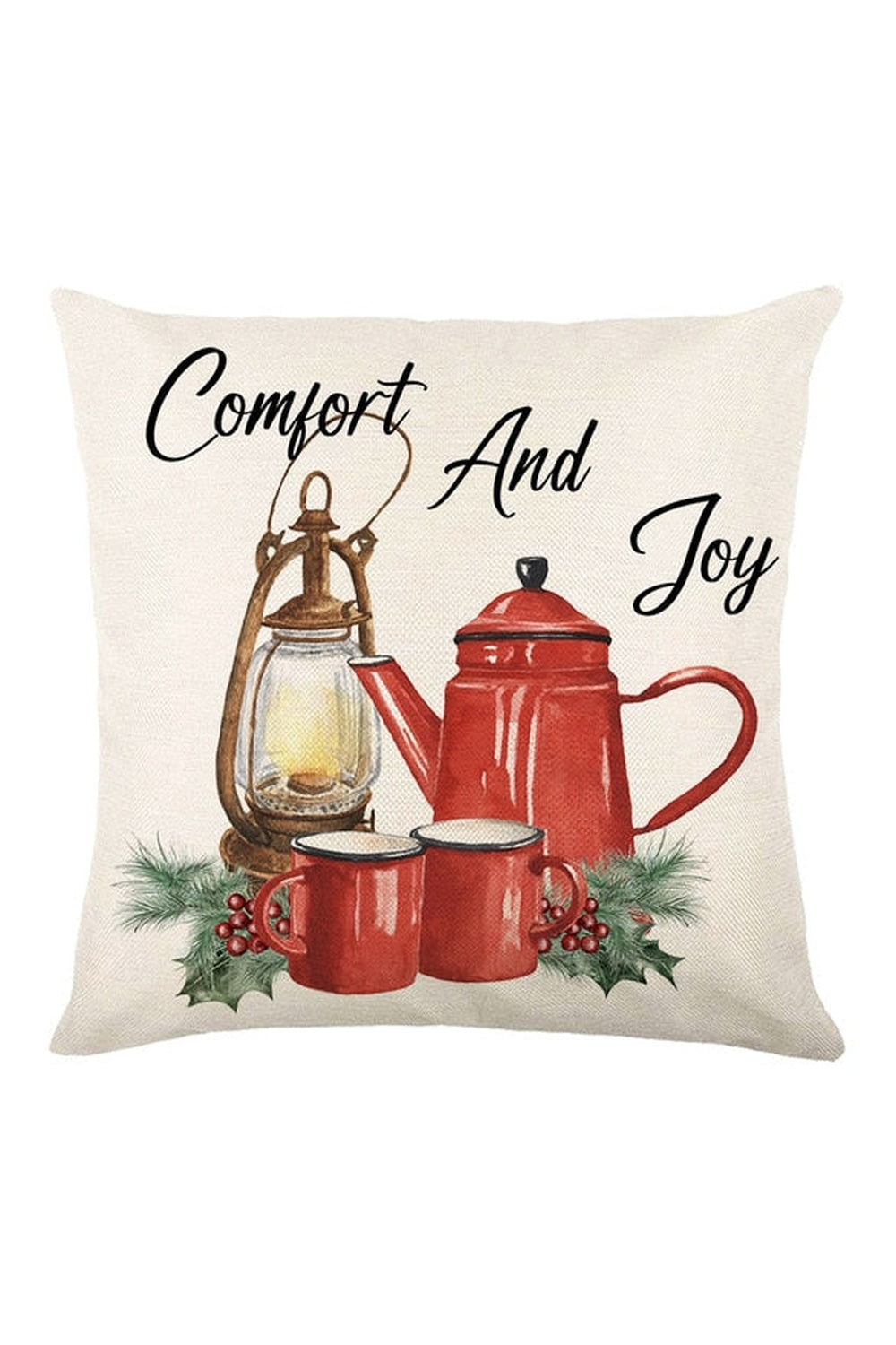 Lisslune | Country holiday pillowcase