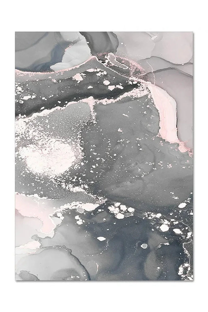 Lisslune | Marble Canvas Poster