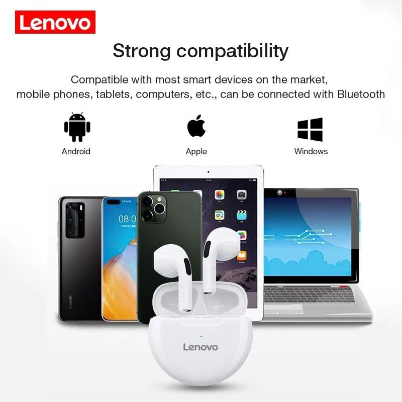 Lisslune | Lenovo HT38 Waterproof True Wireless Earbuds with Active Noise Cancellation and Bluetooth 5.0