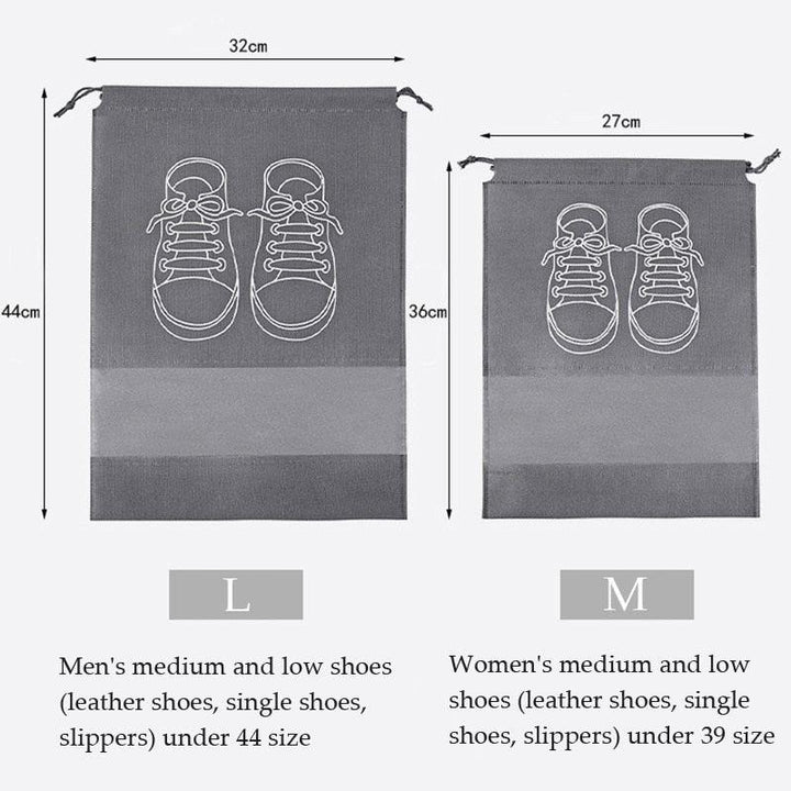 Lisslune | Premium Waterproof Shoe Storage Bags - Available in 5 or 10 Piece Sets