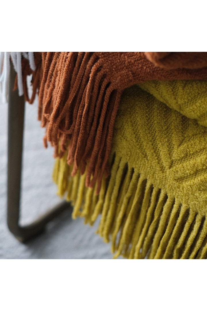 Lisslune | Zack Pattern Dark Academia Blanket