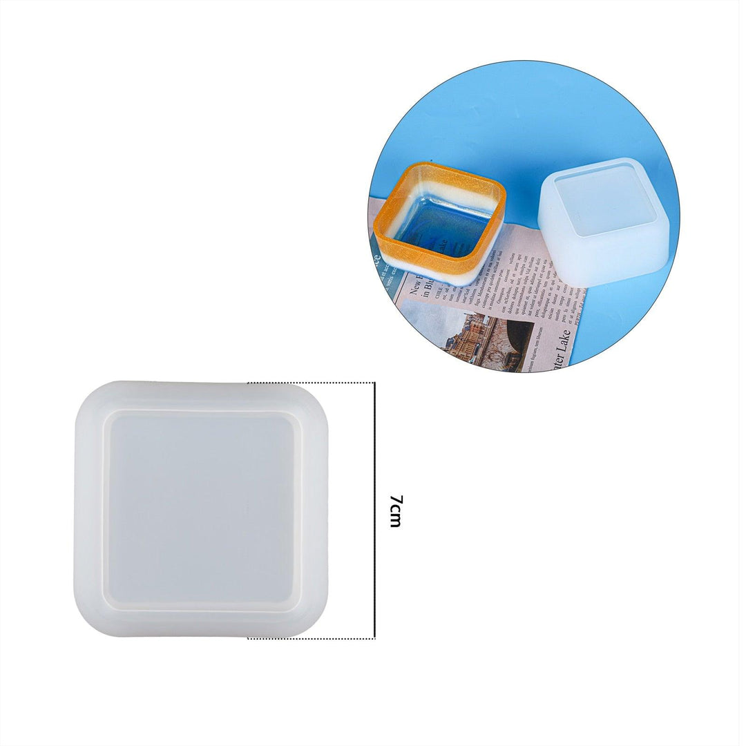 Lisslune | Silicone mold set for creative candle jars and flower planters