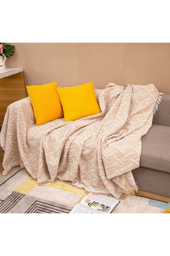 Lisslune | Summer travel throw blanket