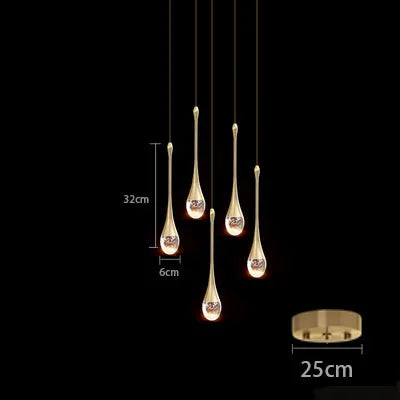 Lisslune | Stunning Crystal Pendant Lights