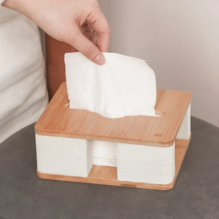 Lisslune | Accordion Paper Retractable Nordic Tissue Box