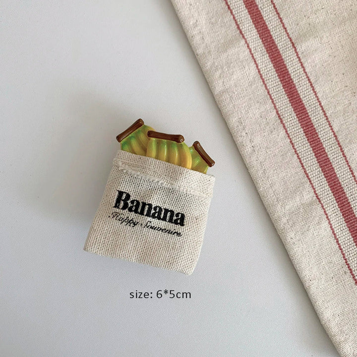 Rynx | Korean in the breakfast refrigerator sticker magnet food Nordic magnetic decoration iron-absorbing stone coffee machine