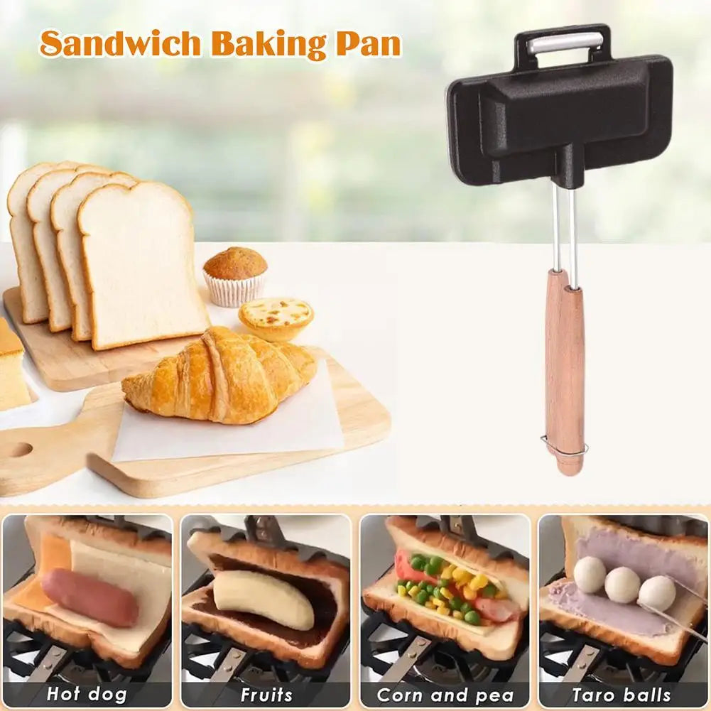 Lisslune | Double-Sided Quick Snack Non-Stick Sandwich Maker